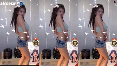 AfreecaTV主播河正宇BJ하정2020年8月5日直播视频舞蹈剪辑043406